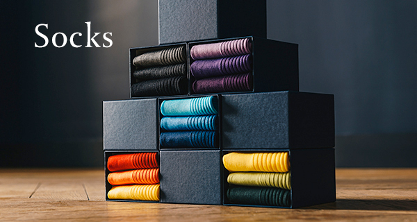 Cotton lisle socks for men by Emling