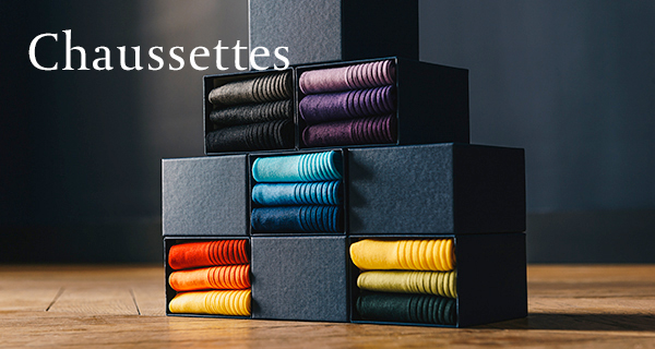 Chaussettes pour homme en fil d’écosse - Emling