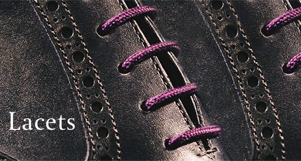 Lacets en coton ciré pour chaussures pour homme - Emling